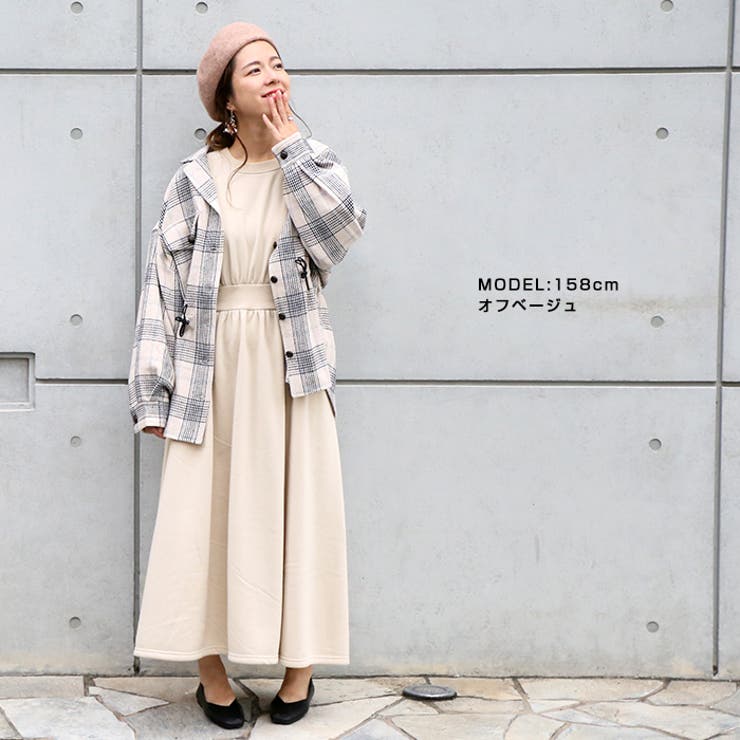 ぬくぬく裏起毛ウエストマークワンピース ワンピース 裏起毛 冬物 品番 Crcw Citrine Chakra シトリンチャクラ のレディースファッション通販 Shoplist ショップリスト