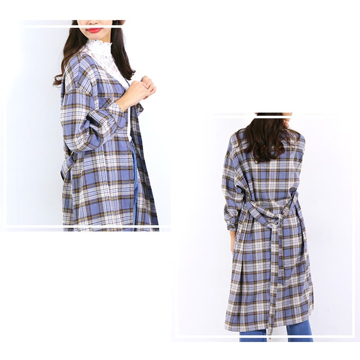 チェック柄vネックシャツワンピ ワンピース シャツ シャツワンピース 品番 Crcw Citrine Chakra シトリンチャクラ のレディースファッション通販 Shoplist ショップリスト