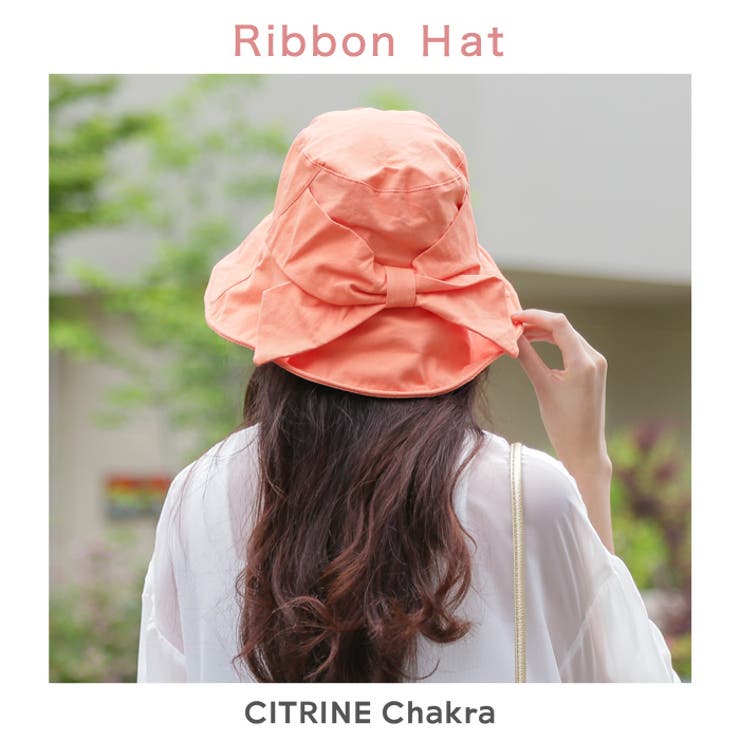 ビッグリボンハット◇ハット 帽子 夏物[品番：CRCW0003702]｜CITRINE