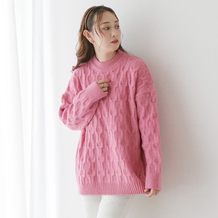 ベルト付きケーブルニットチュニック ニット チュニック ワンピース 品番 Crcw Citrine Chakra シトリンチャクラ のレディースファッション通販 Shoplist ショップリスト