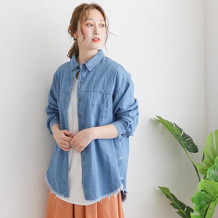 デニムサイドボタンシャツ デニム シャツ デニムシャツ 品番 Crcw Citrine Chakra シトリンチャクラ のレディース ファッション通販 Shoplist ショップリスト デニムサイドボタンシャツ デニム シャツ デニムシャツ 品番 Crcw Citrine Chakra シトリンチャクラ のレディース ファッション通販 Shoplist ショップリスト