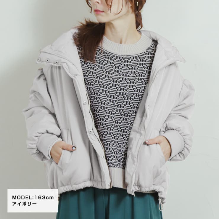 モンスターパーカーショート丈ブルゾン アウター 中綿 ジャケット 品番 Crcw Citrine Chakra シトリンチャクラ のレディースファッション通販 Shoplist ショップリスト