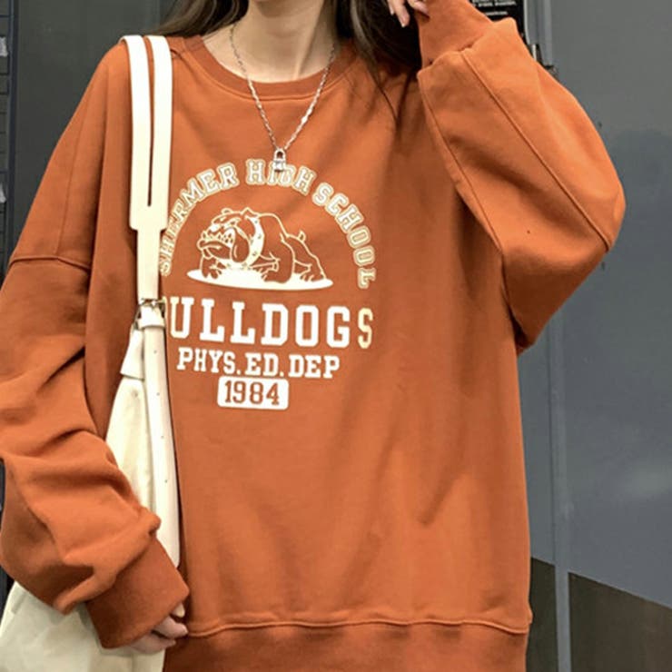 ロゴスウェットトレーナー◇スウェット トレーナー ロゴ入り[品番