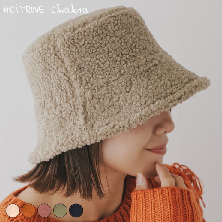 リバーシブルハット◆ハット バケットハット 帽子 | CITRINE Chakra | 詳細画像1 