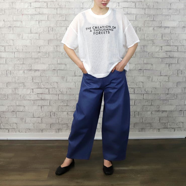 ROCKST チェルシーガールズ プリントタイトメッシュハイカラー