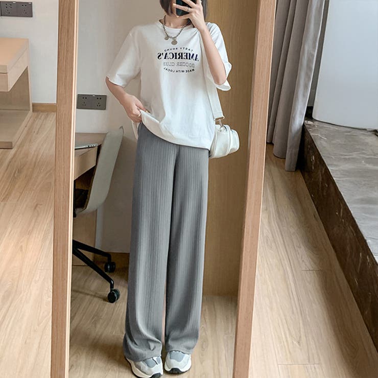 冷感さらさらパンツ◆ボトム ズボン ウエストゴム | CITRINE Chakra | 詳細画像13 