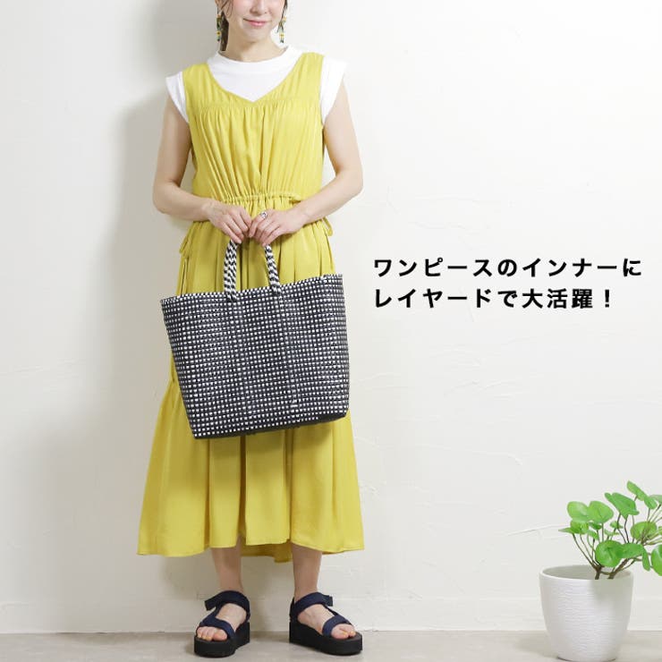 ロールアップノースリーブトップス◆トップス ノースリーブ Tシャツ | CITRINE Chakra | 詳細画像12 