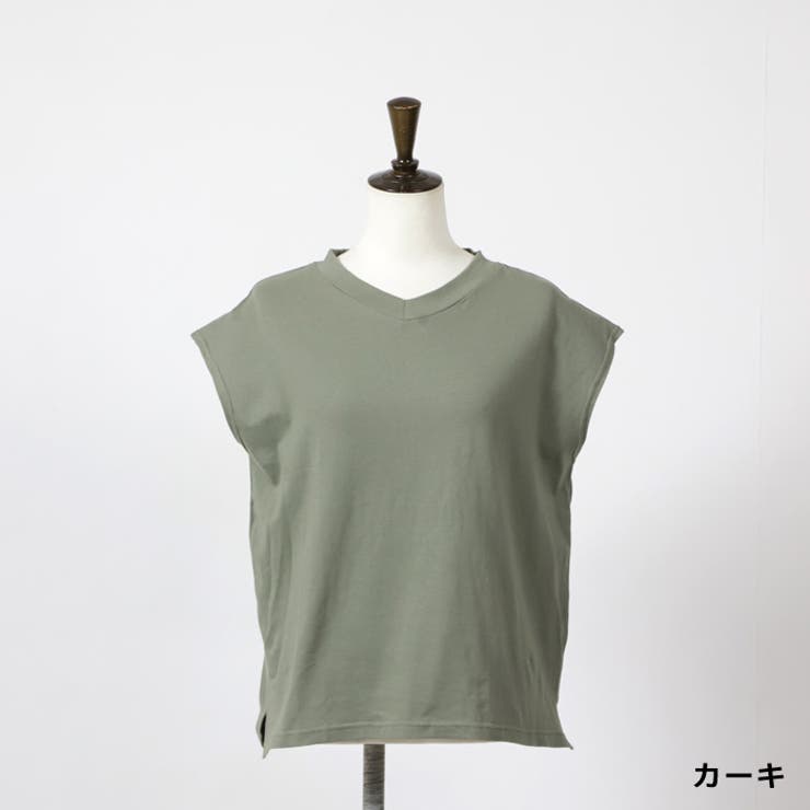 Vネックトップス◆トップス Vネック Tシャツ | CITRINE Chakra | 詳細画像23 