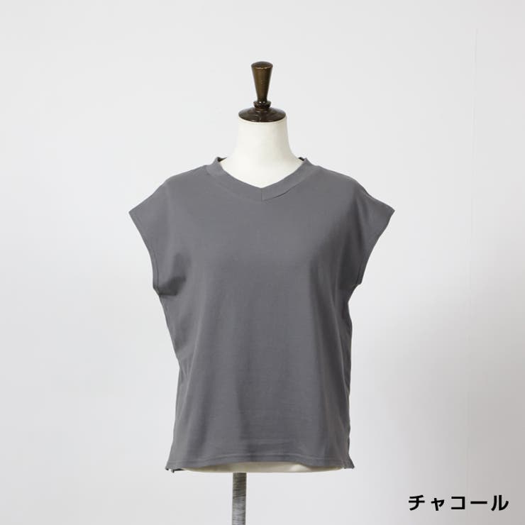 Vネックトップス◆トップス Vネック Tシャツ | CITRINE Chakra | 詳細画像25 