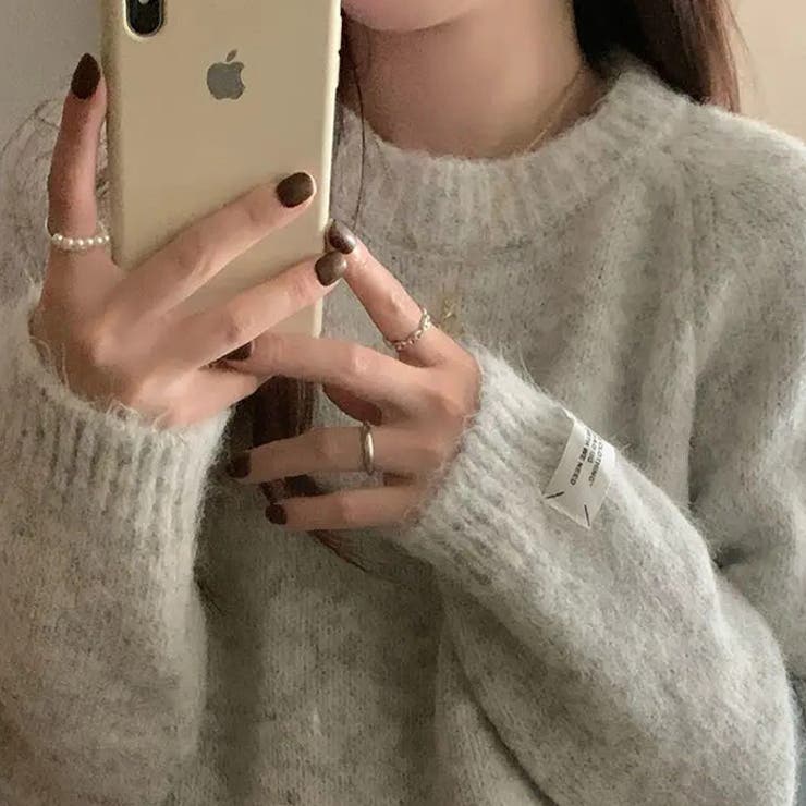 ラグランゆったりニット◆ニット オーバーサイズ 冬服 | CITRINE Chakra | 詳細画像13 