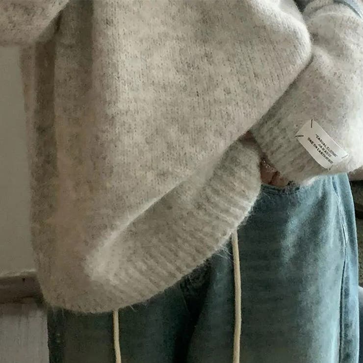 ラグランゆったりニット◆ニット オーバーサイズ 冬服 | CITRINE Chakra | 詳細画像14 