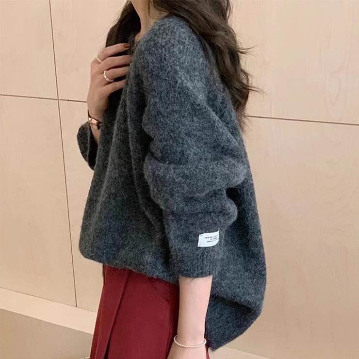 ラグランゆったりニット◆ニット オーバーサイズ 冬服 | CITRINE Chakra | 詳細画像7 