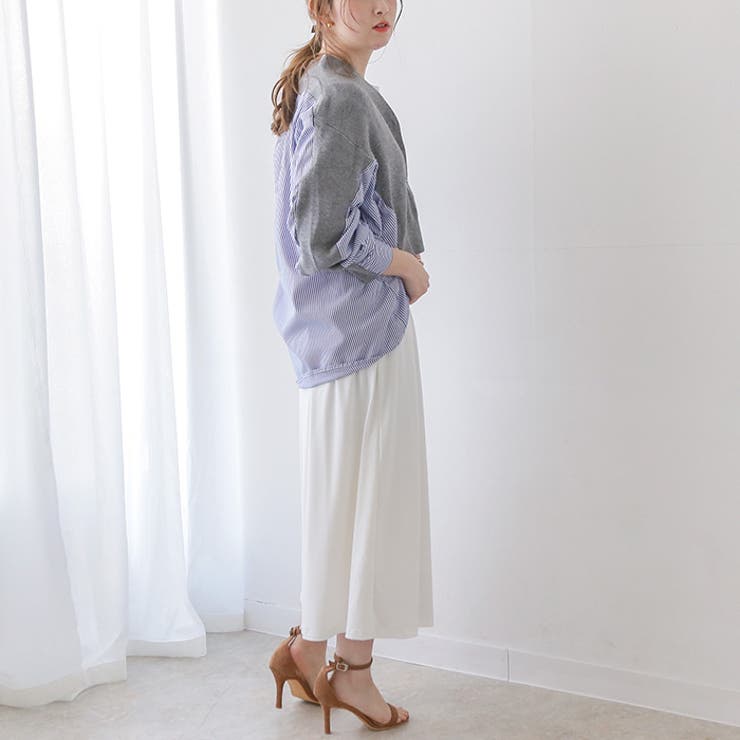 選べる2丈！さらテロワイドパンツ◆ワイドパンツ レディース すごのび | CITRINE Chakra | 詳細画像16 