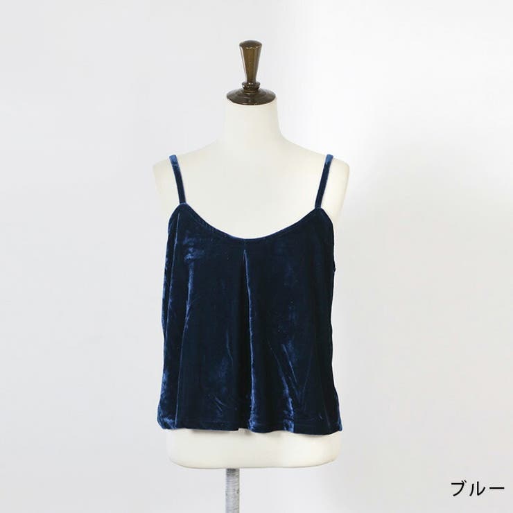 ベロアビスチェ◇キャミソール ビスチェ トップス[品番