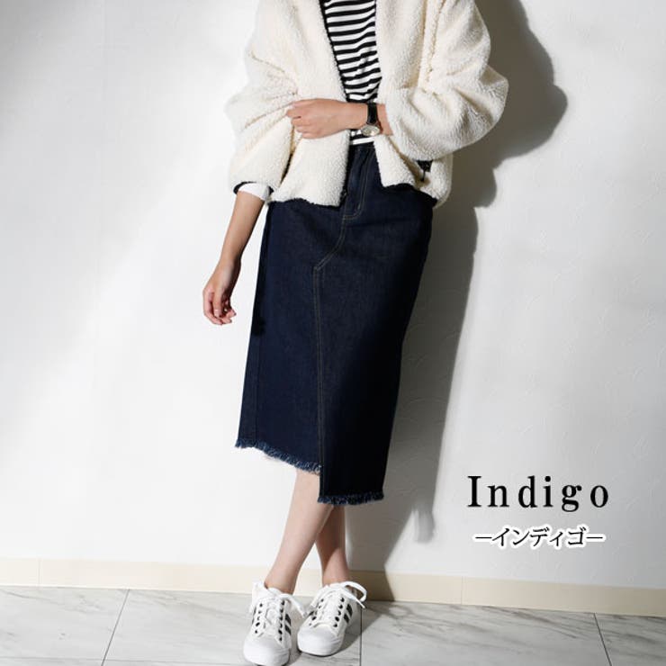 デニムタイトスカート アシンメトリーデザインが大人可愛い タイト 品番 Wz Classical Elf クラシカルエルフ のレディースファッション通販 Shoplist ショップリスト