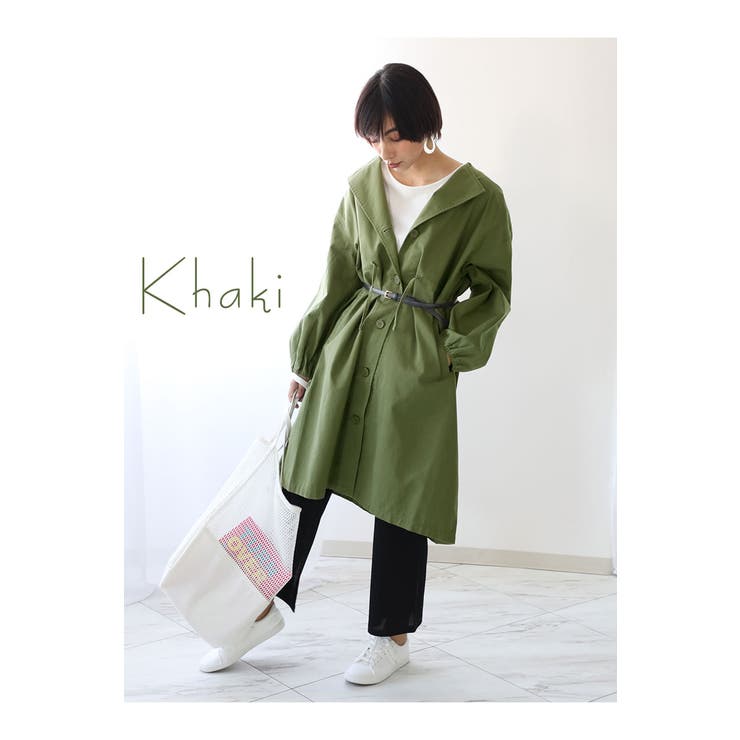 1枚は欲しい春にぴったり ノーカラーモッズコート スプリングコート 品番 Wz Classical Elf クラシカルエルフ の レディースファッション通販 Shoplist ショップリスト