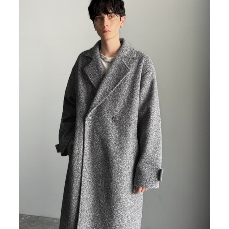 「余裕を魅せる。」フェイクウールロングチェスターコート Fake Wool | Classical Elf Men | 詳細画像13 