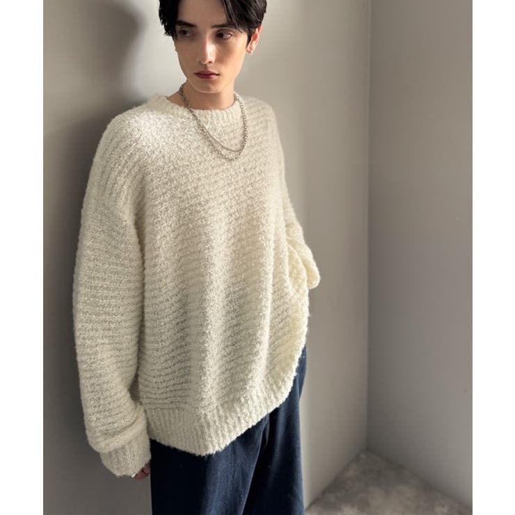 【Classical Origin】「優しさに包まれる。」ブークレー糸クルーネッ… | Classical Elf Men | 詳細画像4 