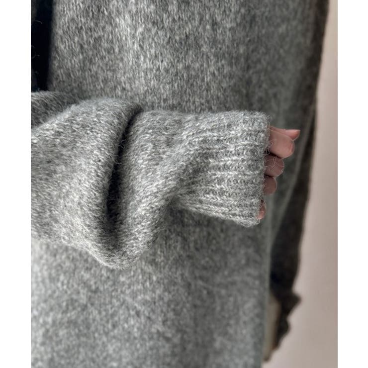 「深みのある大人に。」クルーネックミックスカラー糸ニット Crew neck | Classical Elf Men | 詳細画像43 