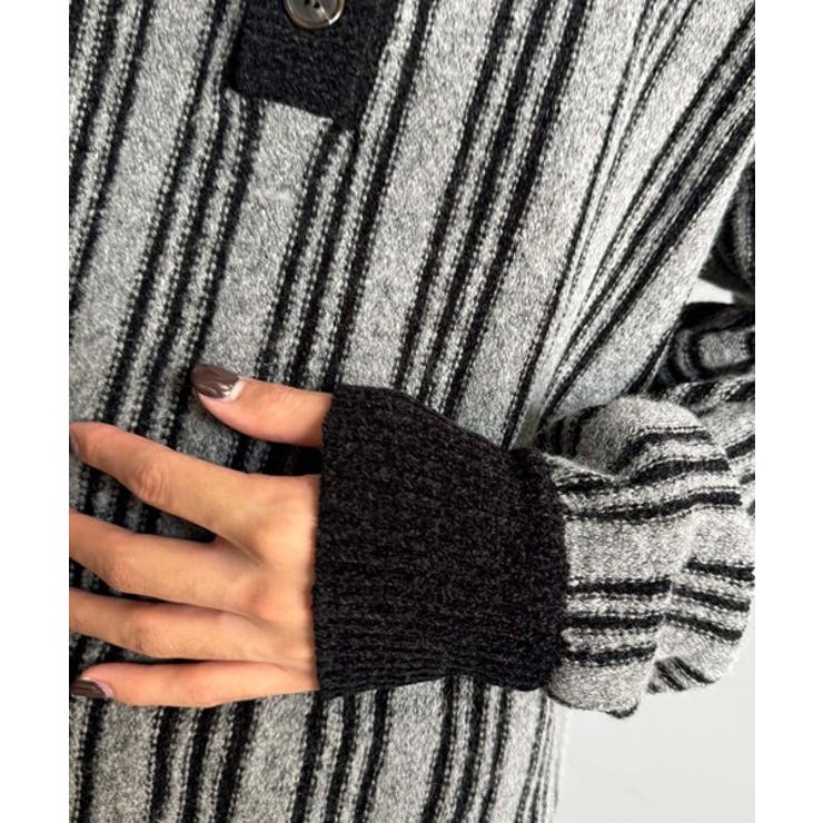 ヘンリーストライプニット Henley Striped | Classical Elf Men | 詳細画像16 