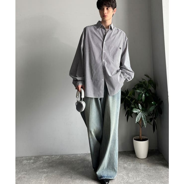 【Classical Origin】ゆとりを着る。ネーム付き胸ポケットビッグシャ… | Classical Elf Men | 詳細画像10 