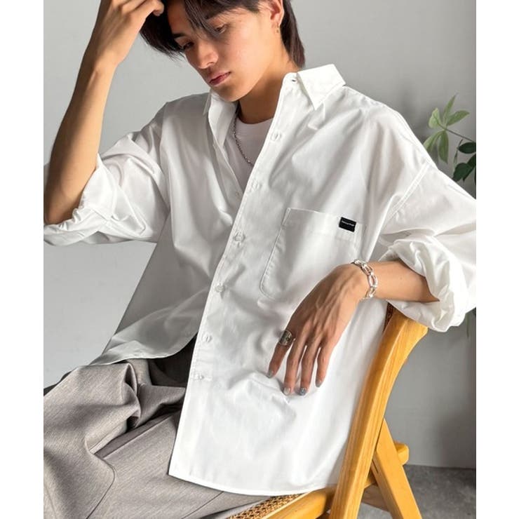 【Classical Origin】ゆとりを着る。ネーム付き胸ポケットビッグシャ… | Classical Elf Men | 詳細画像1 