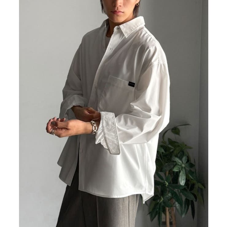 【Classical Origin】ゆとりを着る。ネーム付き胸ポケットビッグシャ… | Classical Elf Men | 詳細画像3 