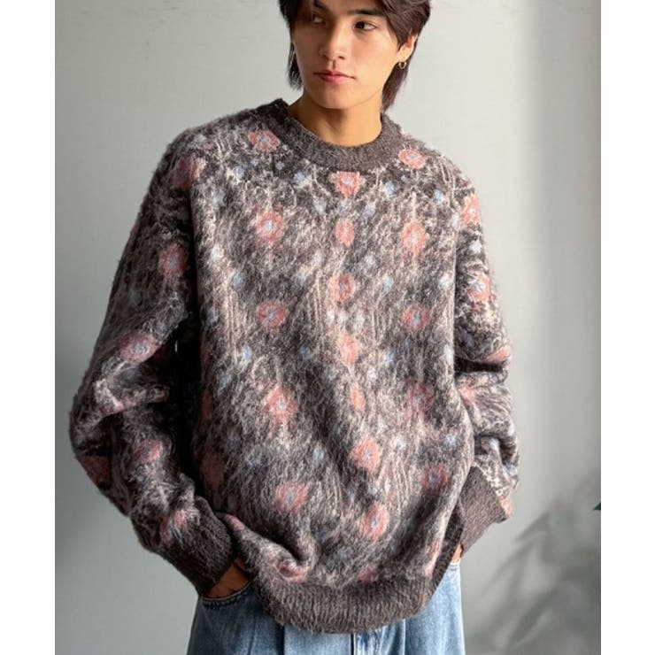 ブラウン | 【classical origin】「ヴィンテージな存在感。」アンティークラグモ… | Classical Elf Men