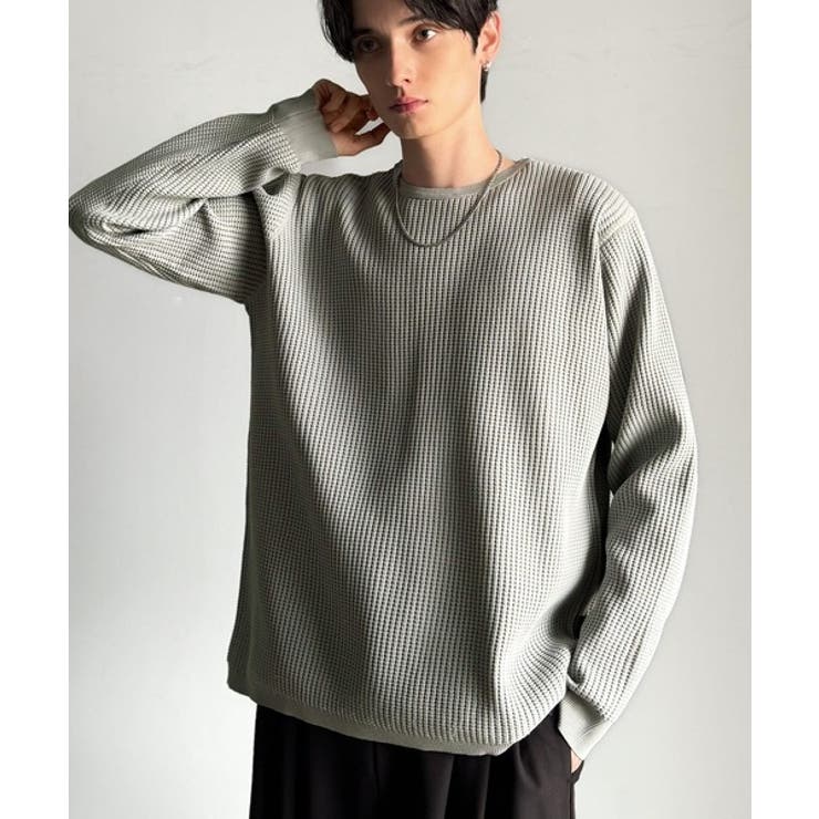 「ベーシックの必需品。」サーマルクルーネックニット Thermal Crew | Classical Elf Men | 詳細画像22 