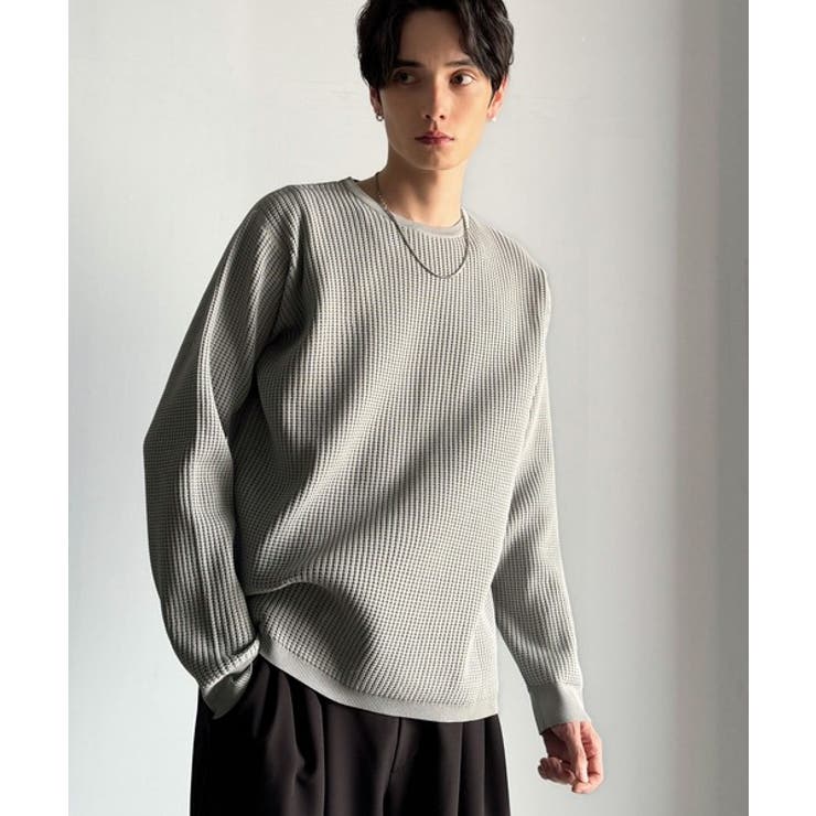 「ベーシックの必需品。」サーマルクルーネックニット Thermal Crew | Classical Elf Men | 詳細画像25 