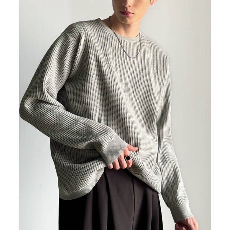 「ベーシックの必需品。」サーマルクルーネックニット Thermal Crew | Classical Elf Men | 詳細画像27 
