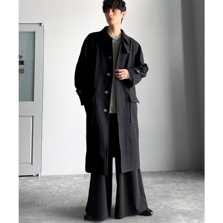 【メンズ】【classical origin】ロング丈比翼ステンカラーコート | Classical Elf Men | 詳細画像6 