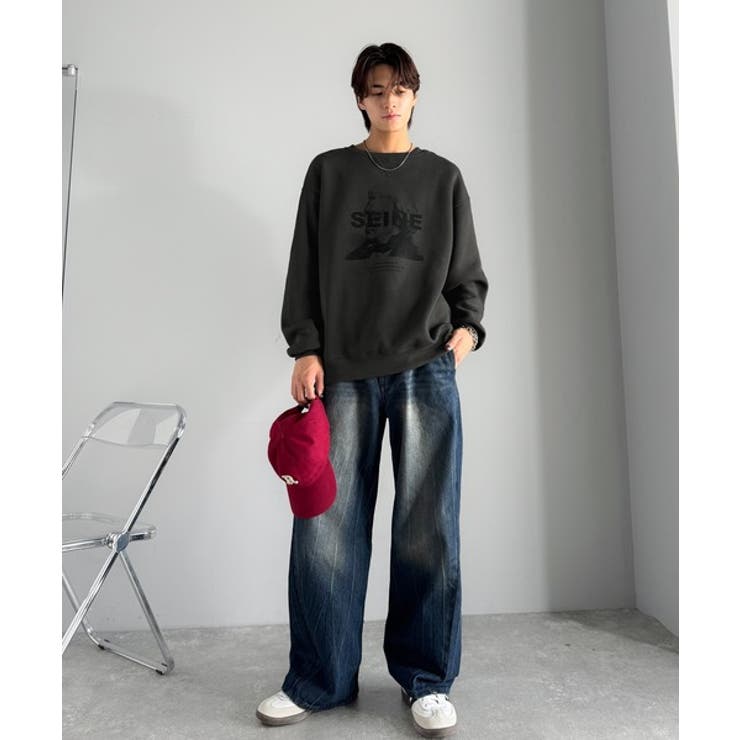 肖像画裏起毛スウェット Face Art | Classical Elf Men | 詳細画像10 