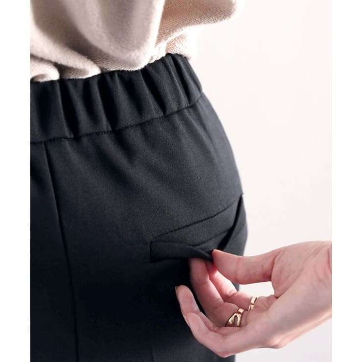 センタープレスが今っぽい。マニッシュなカットフレアパンツ。 | Classical Elf  | 詳細画像36 