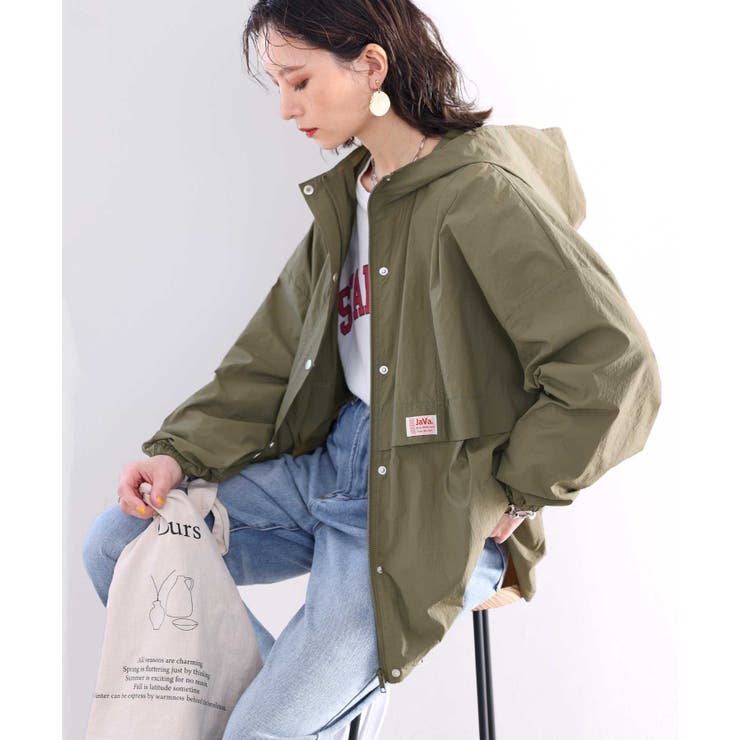 シャカシャカフーディライトブルゾン[品番：WZ000004045