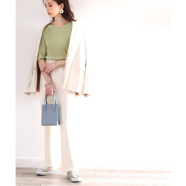 プリーツLOVER。メロープリーツ5分袖トップス | Classical Elf  | 詳細画像17 