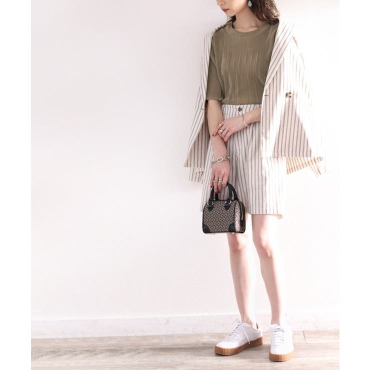 プリーツLOVER。メロープリーツ5分袖トップス | Classical Elf  | 詳細画像26 