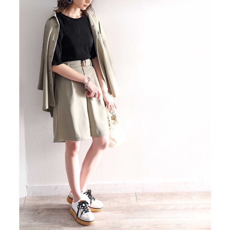 プリーツLOVER。メロープリーツ5分袖トップス | Classical Elf  | 詳細画像34 