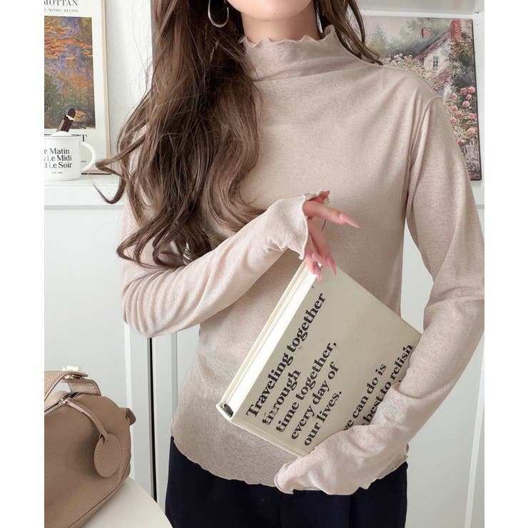 ちょこっと甘魅せ。2wayメロウシアートップス | Classical Elf  | 詳細画像32 