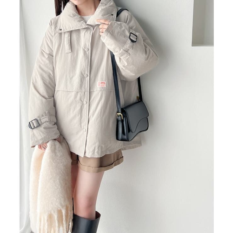 JaVa ジャバコラボ》大人カジュアルの決定版。軽量中綿スタンドベルト