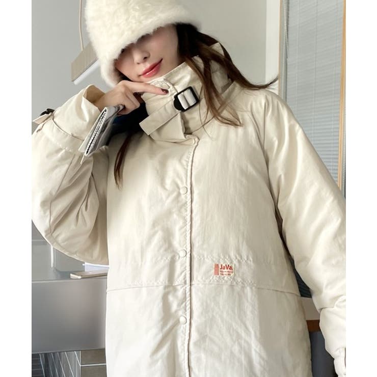 JaVa ジャバコラボ》大人カジュアルの決定版。軽量中綿スタンドベルト