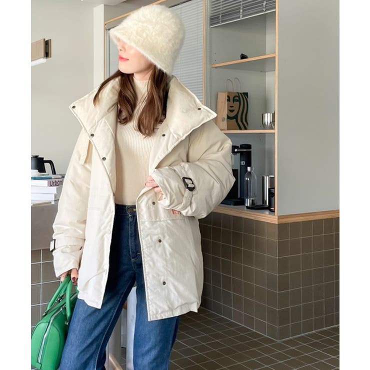 JaVa ジャバコラボ》大人カジュアルの決定版。軽量中綿スタンドベルト