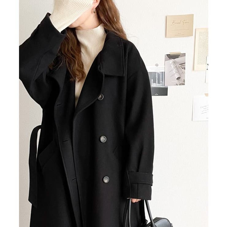 ❤️25冬新作 新品♡ SelfPortrait 黒ロングコート♡　G89 ❤️25冬新作 新品♡ SelfPortrait 黒ロングコート♡ G89 - メルカリ