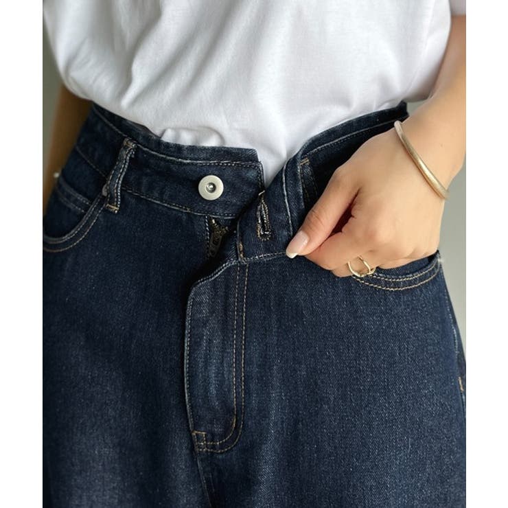 こなれ感抜群の1本。ゆったりシルエットカーブデニムエッグパンツ | Classical Elf  | 詳細画像26