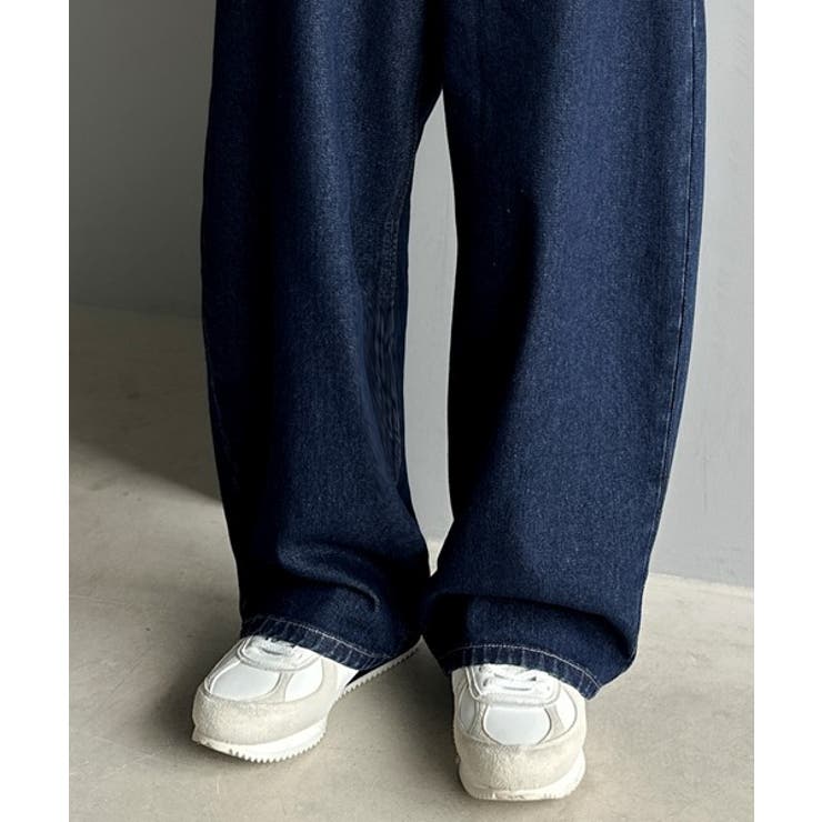 こなれ感抜群の1本。ゆったりシルエットカーブデニムエッグパンツ | Classical Elf  | 詳細画像28