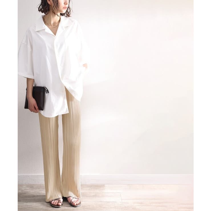 自分好みの丈感に！セルフカットフレアプリーツパンツ | Classical Elf  | 詳細画像11 
