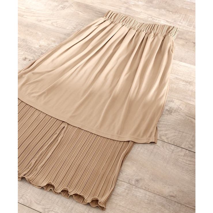 《ms+ ideal》きらり揺らめく。メロープリーツタイトロングスカート | Classical Elf  | 詳細画像28 