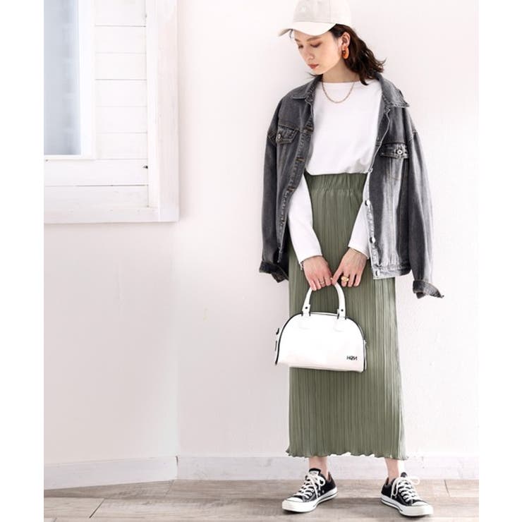 《ms+ ideal》きらり揺らめく。メロープリーツタイトロングスカート | Classical Elf  | 詳細画像17 