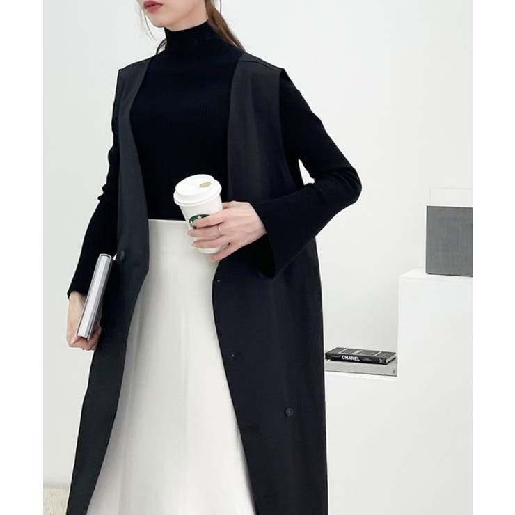 今年の指名買い！コットンリネンダブルボタンジャンパースカート | Classical Elf  | 詳細画像15 