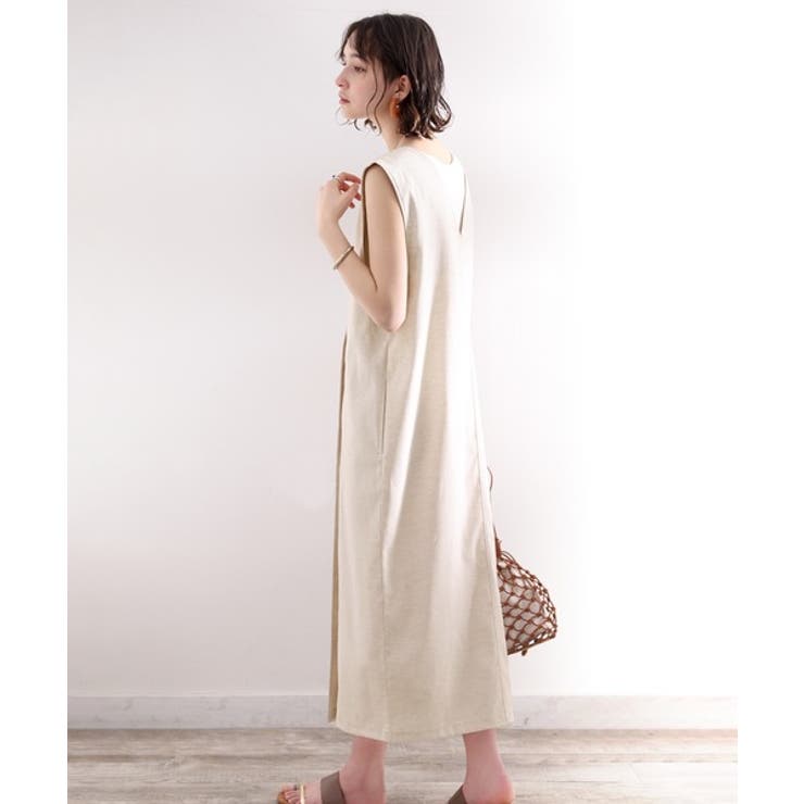 今年の指名買い！コットンリネンダブルボタンジャンパースカート | Classical Elf  | 詳細画像7 